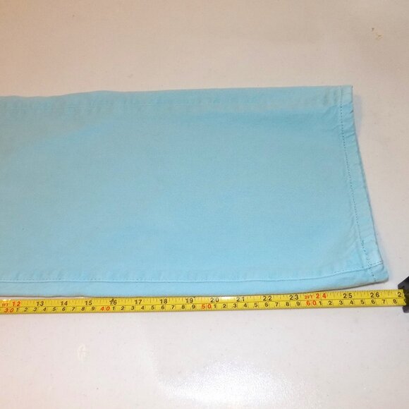 BDG High & Wide Light Blue Colored Denim Jeans Sz 27 Urban Outfitters Excellent - Picture 9 of 10